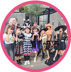 ハロウィンパーティの様子