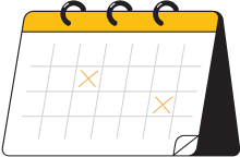 カレンダーのイメージ画像